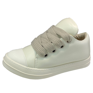 ro面包鞋男暗黑摇滚风奶香小众厚底胖丁小白鞋增高休闲高街板鞋女