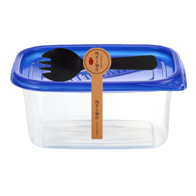 709ml长方形一次性打包饭盒透明