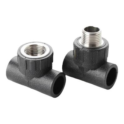 pe水管配件热熔接头4分三通阀