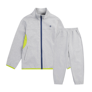 EBAER儿童运动开衫套装2026春季新款男女童裤子外套上衣两件套潮