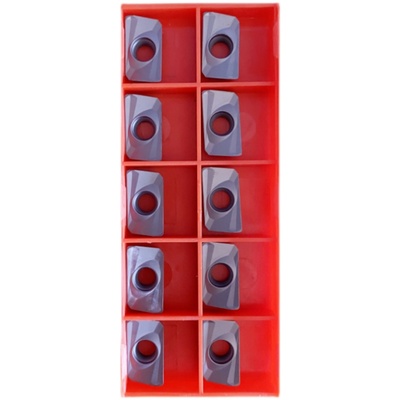 1604铣刀片二手特固克杜龙卡普副角正角硬合金刀粒进口数控旧刀片