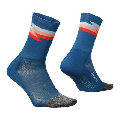 Feetures飞鹊男女跑步袜高帮