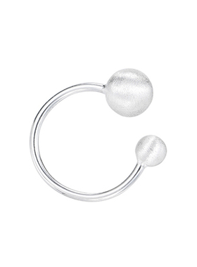 Z小姐女925纯银日韩开口戒指