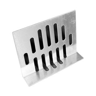 不锈钢L型地漏盖面板盖子过滤网挡水侧排墙排地漏地排墙面排水盖