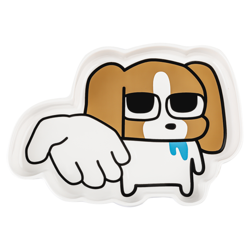 言仓暹罗厘普多栋伸手盘子味碟可爱家用潮州餐具陶瓷蘸料碟盘子