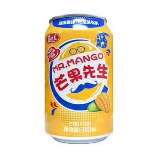 美怡美芒果汁饮料310ml*12罐整箱马蹄爽燕窝百香果海带绿豆沙饮品