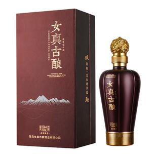 国玺女真古酿浓香型白酒52度500ML礼盒装白酒