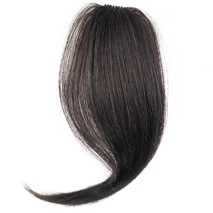 全真发鲶鱼须八字刘海假发头帘遮前额蓬松两侧自然无痕中分刘海片