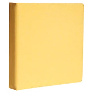 卡册活页内页A5七孔紧凑二宫格四宫格圆卡镭射票明信片追星收纳册