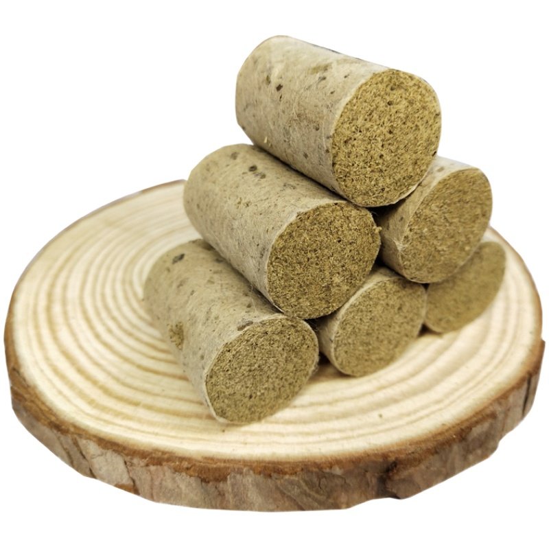 小瑞家纯手工陈艾条艾柱艾绒家用三年陈短艾柱灸罐用纯艾草蕲艾条