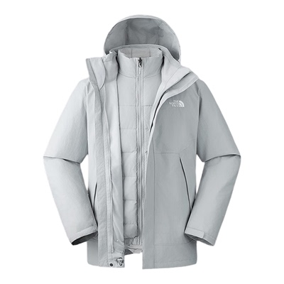 TheNorthFace三合一冲锋衣男羽绒