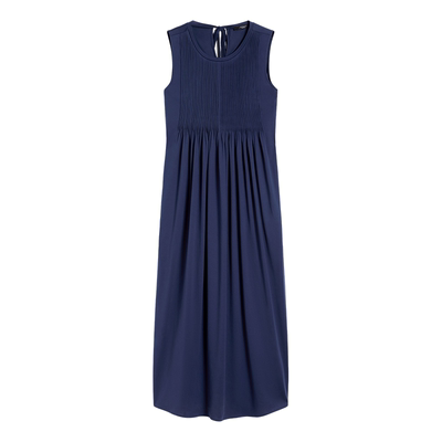 Weekend MaxMara 26春夏新款女装棉质无袖百褶连衣裙5621026206&