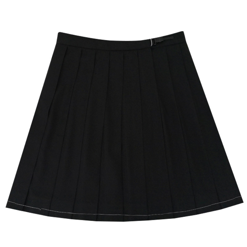 PJ制作工坊 jk制服裙42 45 60 85cm优等学生不良百褶纯色裙秋冬女