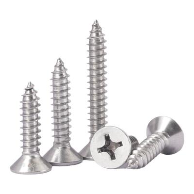 不锈钢十字沉头自攻螺丝