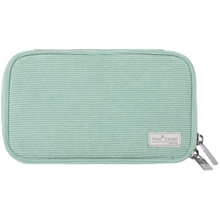 官方旗舰店 日本kokuyo国誉PAN CASE多功能笔袋学生用盘子文具盒灯芯绒铅笔盒大容量可爱创意文具收纳盒子