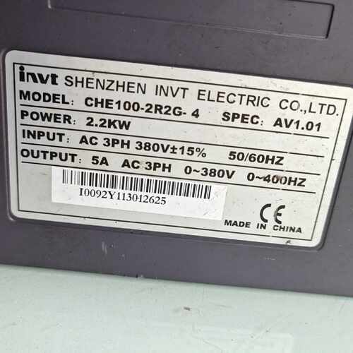 询价-英威腾变频器CHE100-2R2G-4，2.2KW功率，三相