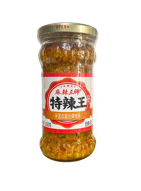 四川麻辣三师瓶装特辣王下饭酱