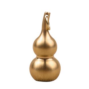 葫芦挂件钥匙扣黄铜金属装汽车挂件编织吊坠五帝钱包包锁匙扣挂饰