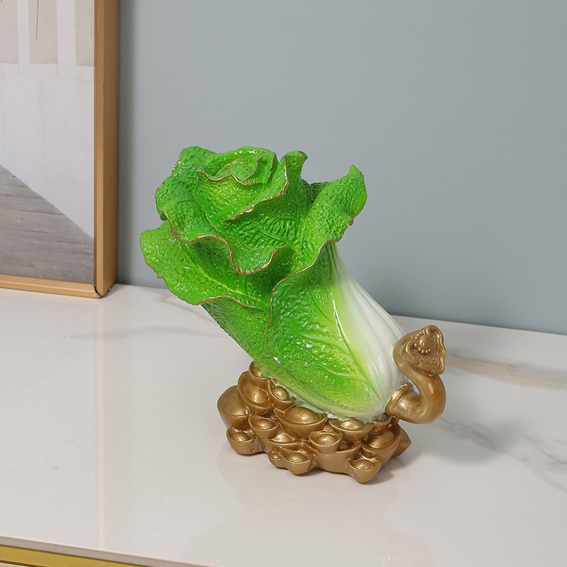 新款如意百财招财摆件开业酒柜店铺办公室礼品乔迁装饰品客厅家居