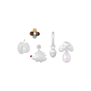 ARSIS明星同款小森林耳钉diy礼物耳环美拉德高级感耳饰女礼物