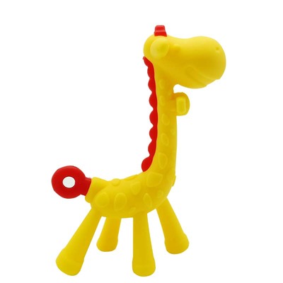 硅胶婴儿香蕉玩具可水煮牙咬胶