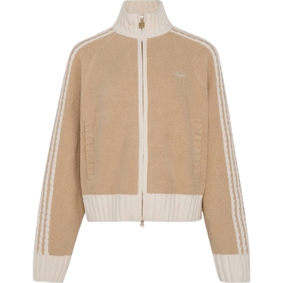 滔搏adidas阿迪达斯三叶草女子运动休闲健身夹克外套KV8866