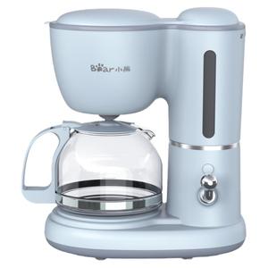 小熊美式咖啡机家用小型办公室半自动一体机滴漏式泡茶器煮咖啡壶