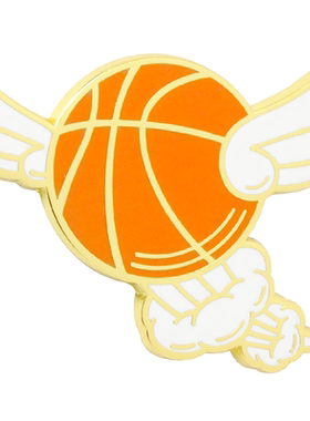原创nba运动篮球徽章礼盒仿珐琅