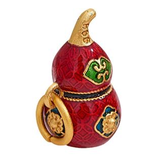 古法沙金福禄双全葫芦多子吊坠吊饰diy配件配珠手链手串手工编织