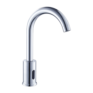 全铜感应水龙头智能全自动红外线感应式龙头商用单冷热洗手控制器