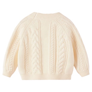 男童毛衣秋冬儿童针织衫新款宝宝上衣洋气毛线衣女童衣服童装冬装