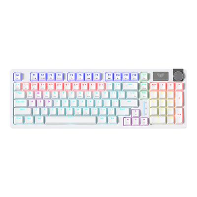 狼蛛S98机械键盘无线蓝牙96键三模客制化Gasket结构全键热插拔