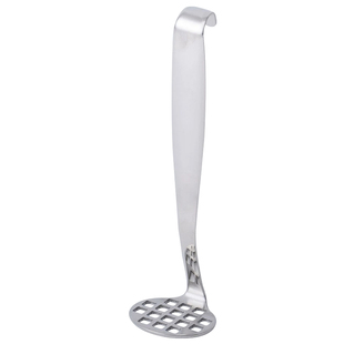 霜山304不锈钢压泥器调酒水果手动捣碎器捣土豆泥工具厨房捣泥器