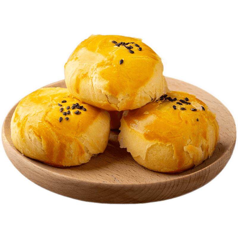 蛋黄酥雪媚娘整箱15枚红豆味早餐面包解馋零食网红爆款小吃糕点