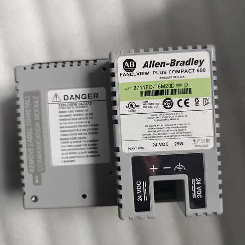 【议价-可维修】 Allen-Bradley 2711PC-T6M20D 触摸屏 24V /均有