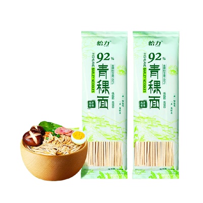 怡力青稞面低脂高蛋白爽滑劲道