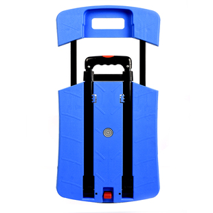 平板手推车小推车拉货车轻便乌龟拖车折叠推拉车搬运车家用拖板车