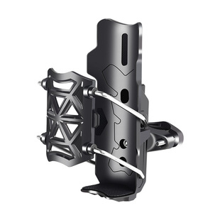 摩托车自适应护杠电动车水杯架踏板车通用款水壶支架骑行改装配件