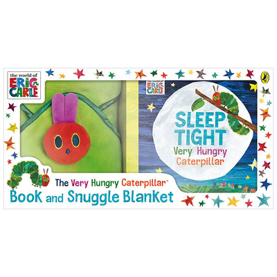 【现货】The Very Hungry Caterpilla 好饿的毛毛虫 附赠毛毯 英文儿童绘本【善优童书】