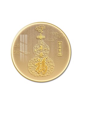 轻奢新中式玄关装饰画led灯走廊