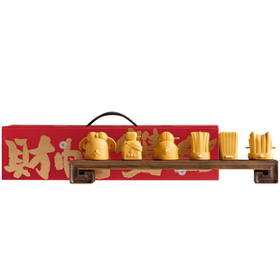 财帽双全|升官招财故宫文创古代发冠国潮小摆件新年马年生日礼物