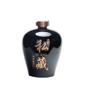 酒坛子景德镇陶瓷家用密封窖藏3/5/10斤装酒器具空酒瓶泡酒罐酒壶