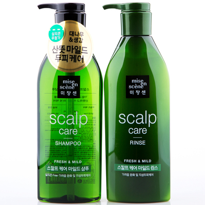 韩国爱茉莉控油去屑洗发水套装