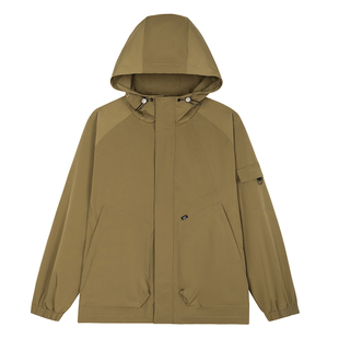 GWIT 美式硬壳三防户外登山冲锋衣春秋上衣潮牌夹克连帽外套男