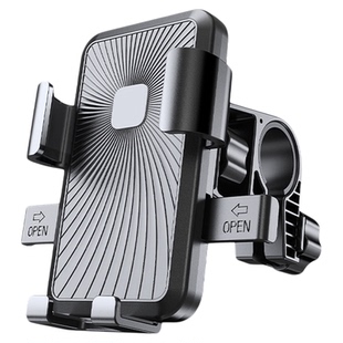 电动车手机支架外卖车载防震导航架电瓶车自行车摩托车手机支架车