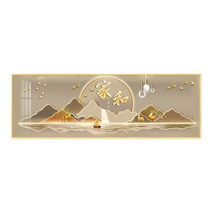 家和万事兴客厅装饰画轻奢高级感