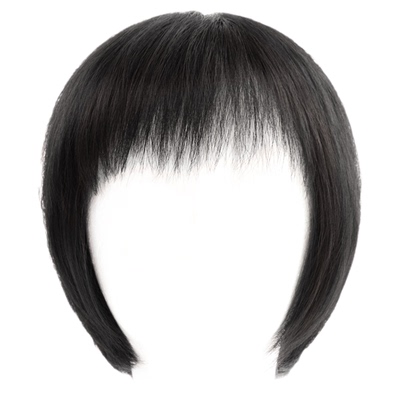 妈妈真发波波头自然减龄光头专属