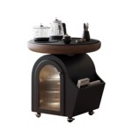 岛屿移动茶台茶具一整套阳台小茶桌2025新款高端烧水壶一体