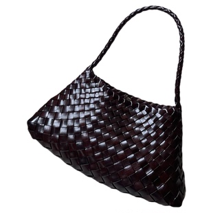 GOYN小众设计Diffusion牛皮手工编织包高级感轻奢通勤8943菜篮子