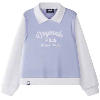 FILA斐乐女中大童套头卫衣